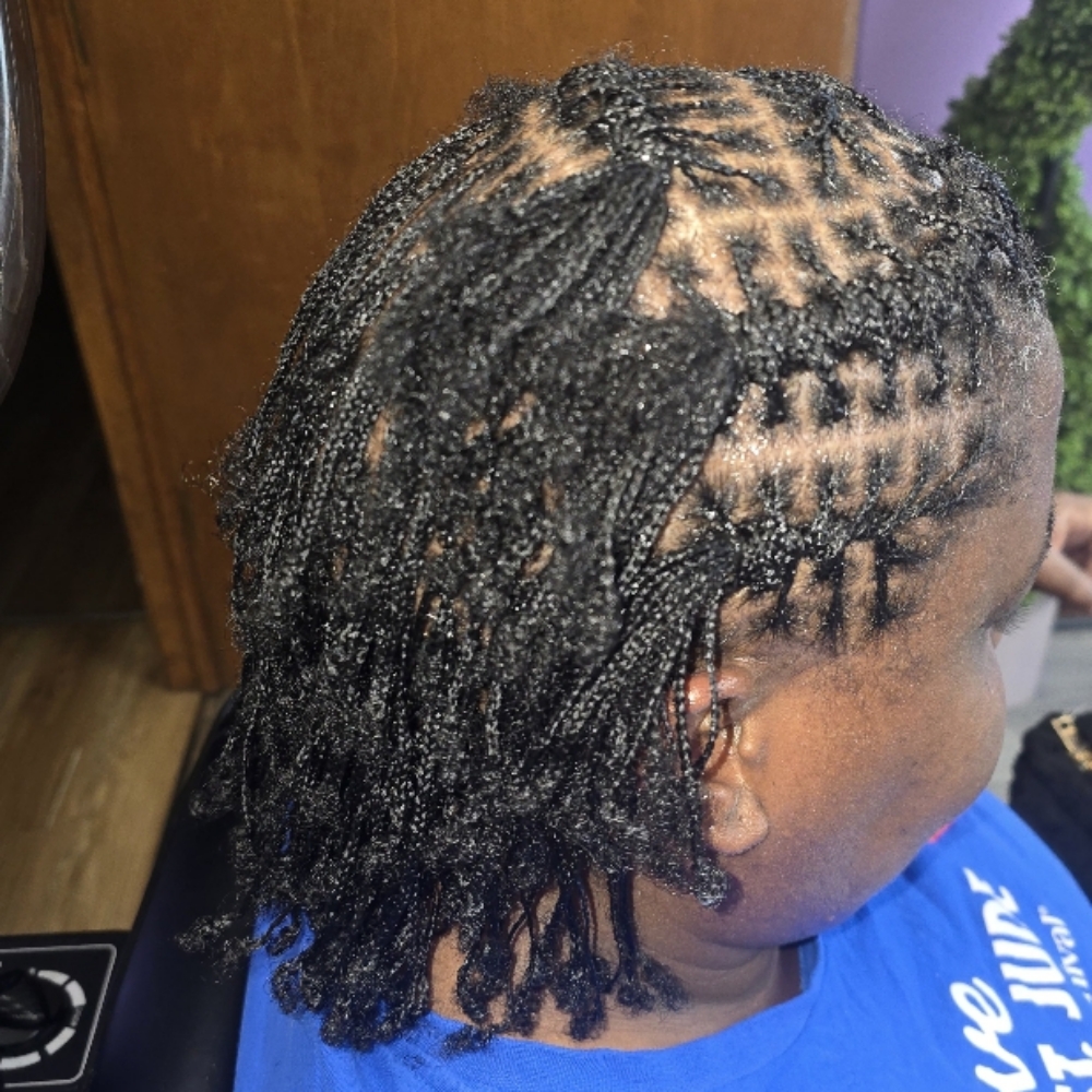 Microlocks at K's Locs in Evansville, IN