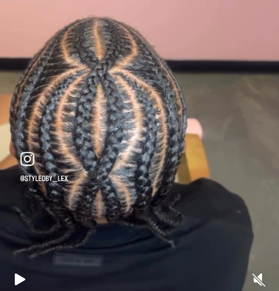 Cornrow Styles Men at StyledByLex in waldorf, MD