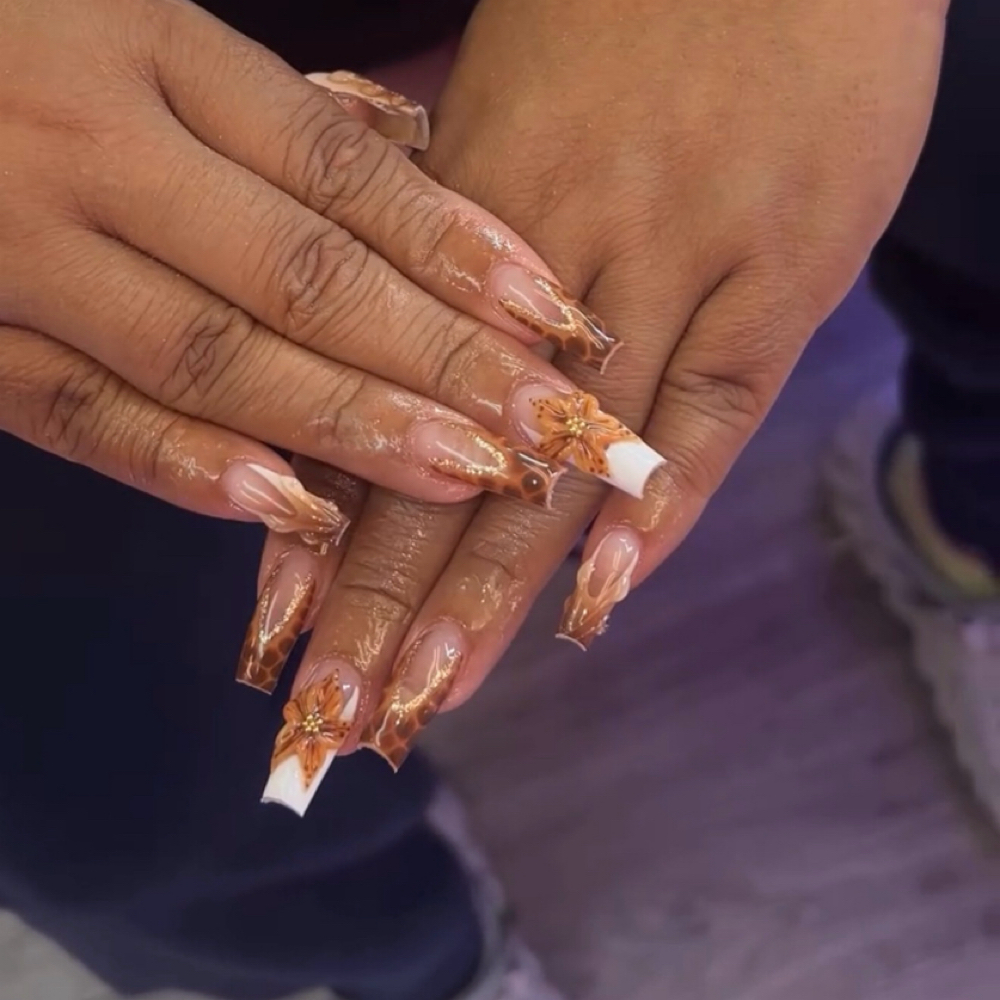 Acrylic Overlay at NellieNailedIt in Cleveland Heights, OH