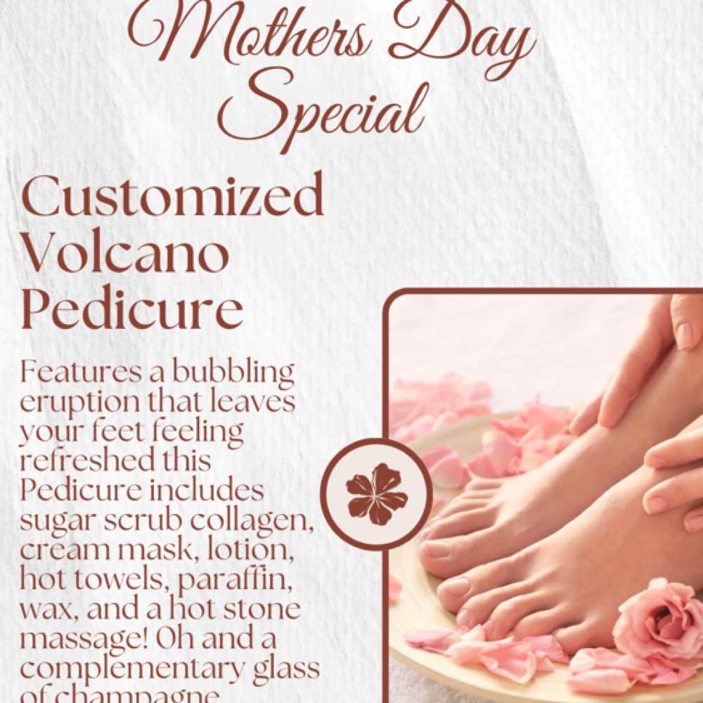 Mother’s Day Lux Pedicure at Flor De Mayo in Marion, NC