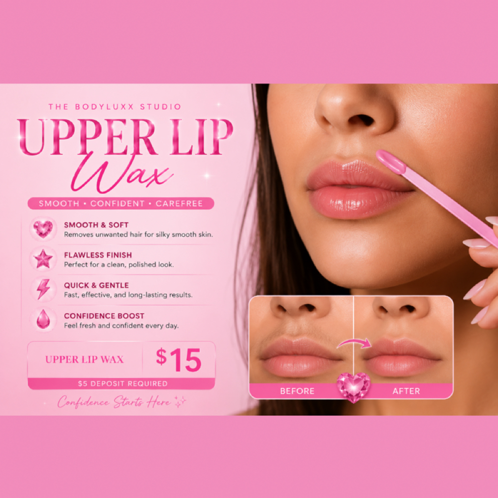 Upper Lip Wax at Thebodyluxxstudio in Lubbock, TX