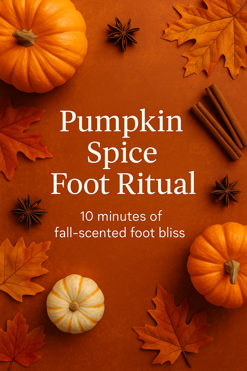 Pumpkin Spice Foot Ritual