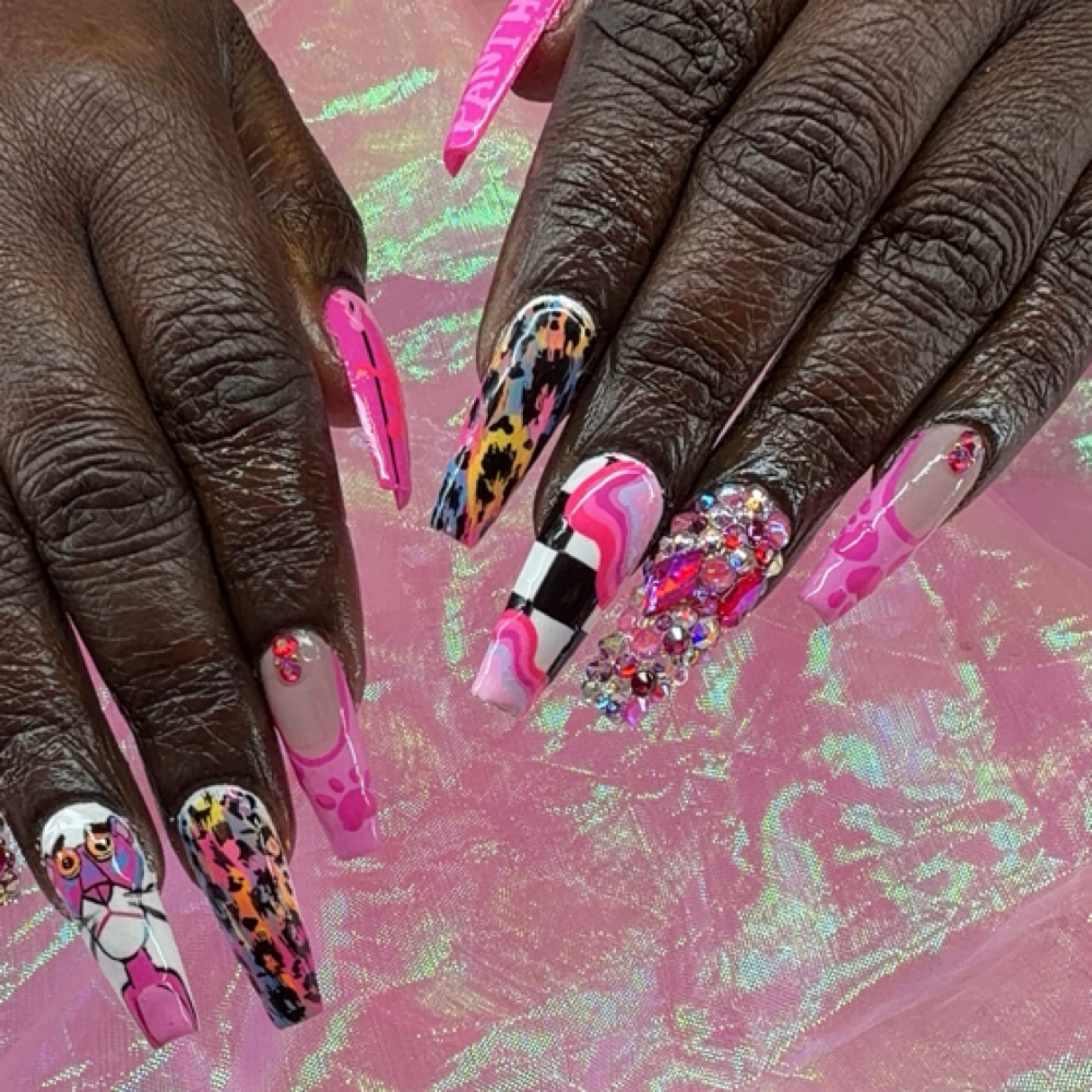 Gel-X Main Character at Jazzyliciouz Nailz in Baltimore, MD