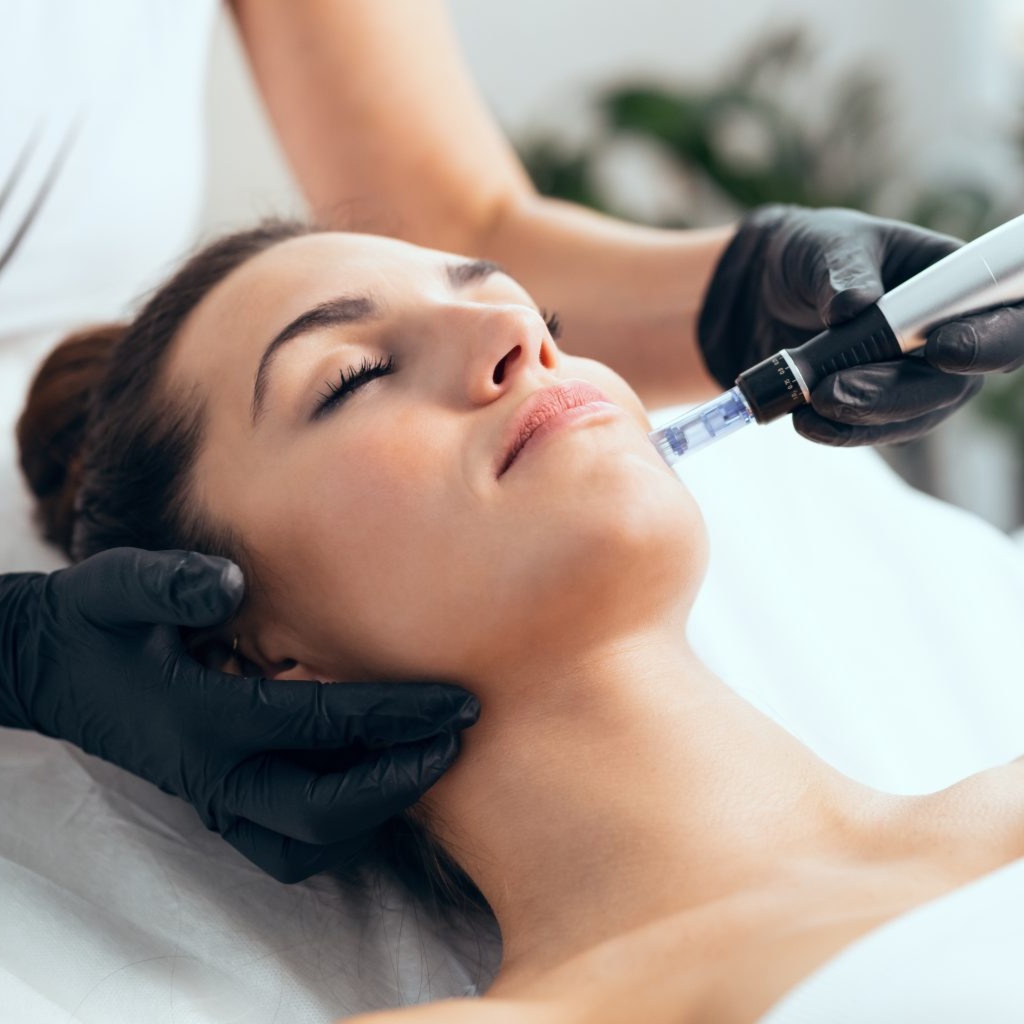 Microneedling With Serums at The Color Bar Studio in Caro, MI