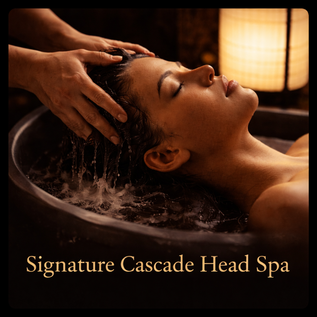Signature Cascade Head Spa at Whispering Waters Salon & Spa By MJ in canton, MI
