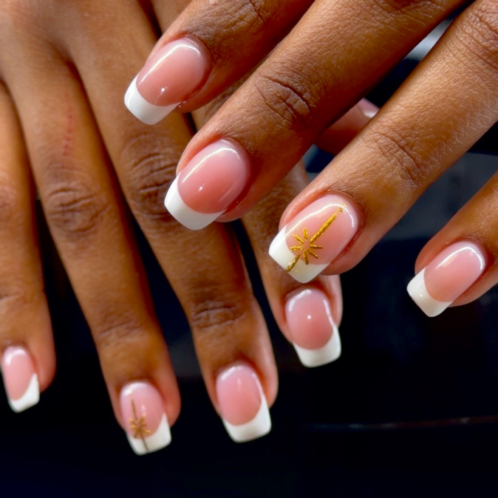 Russian Mani at Get Nailed Salon Suite in Lexington, KY