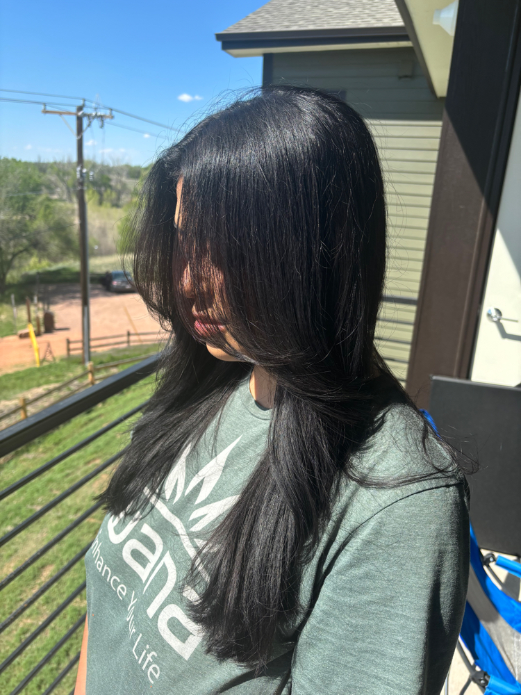 Single Process Color + Blowdry