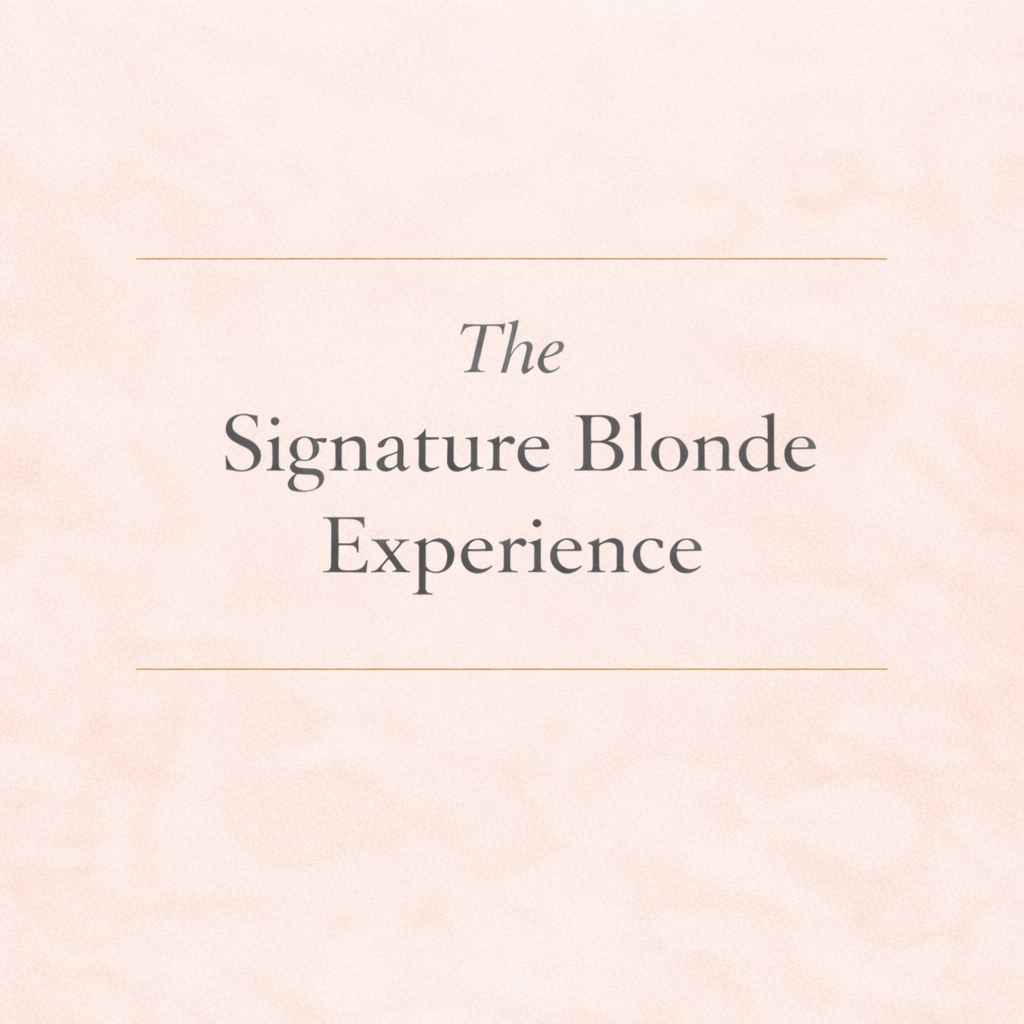 The Signature Blonde Experience at Renewed Hair Studio in Montesano, WA