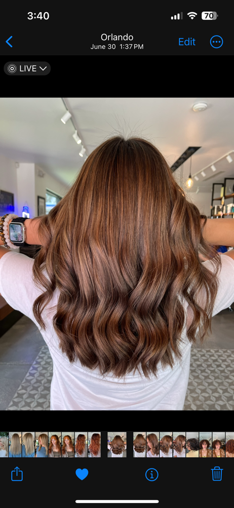 Full Balayage & Style