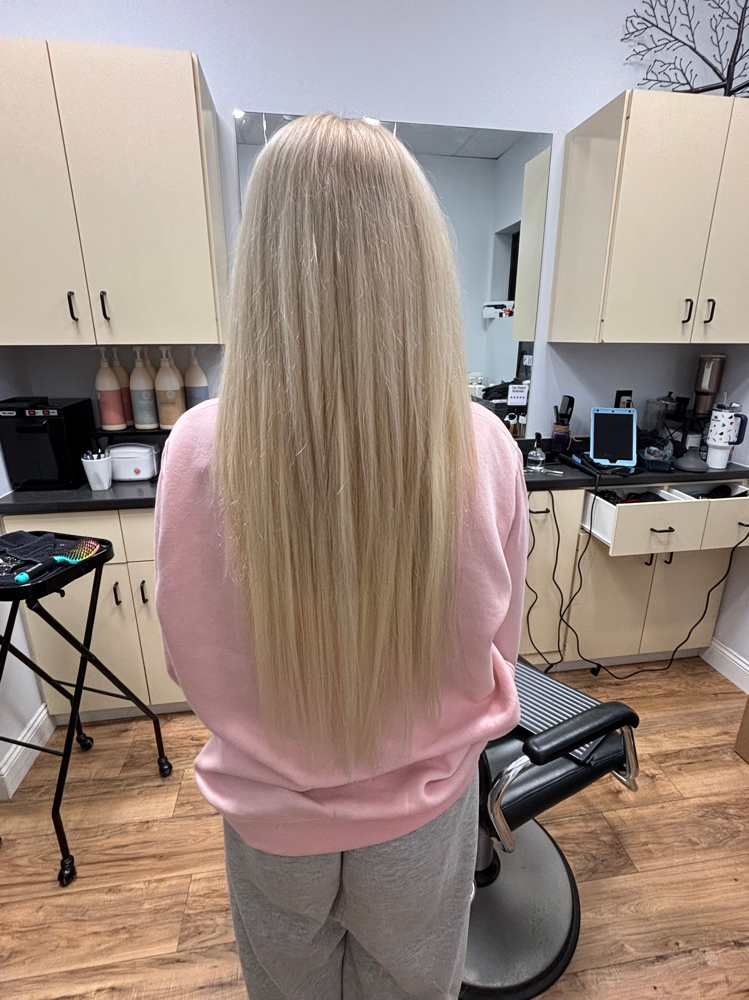 Hair Extentions at Hair Haus inside Earth Angel Spa & Salon in Cottleville, MO