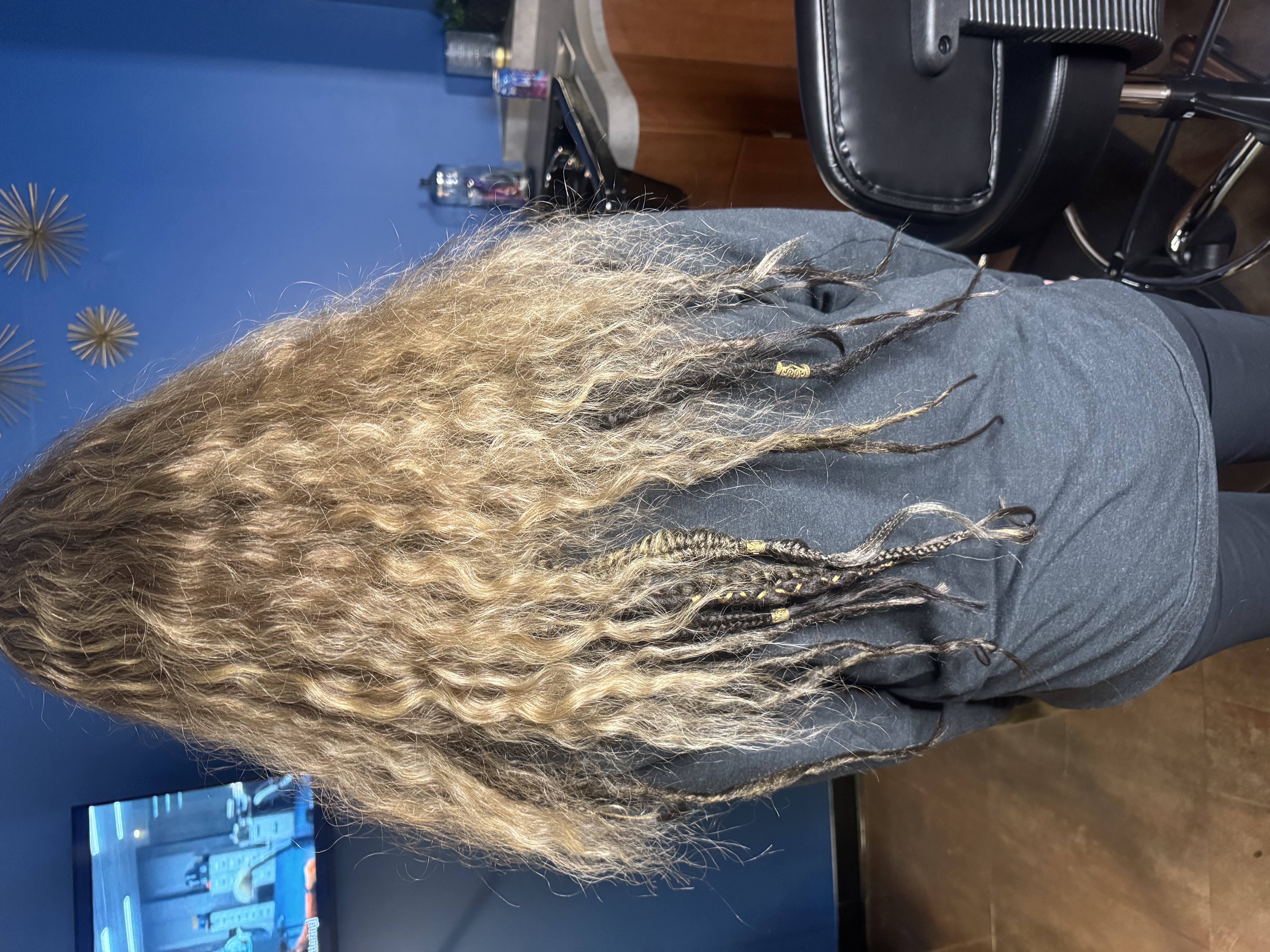 Temporary Dreadlock Installation