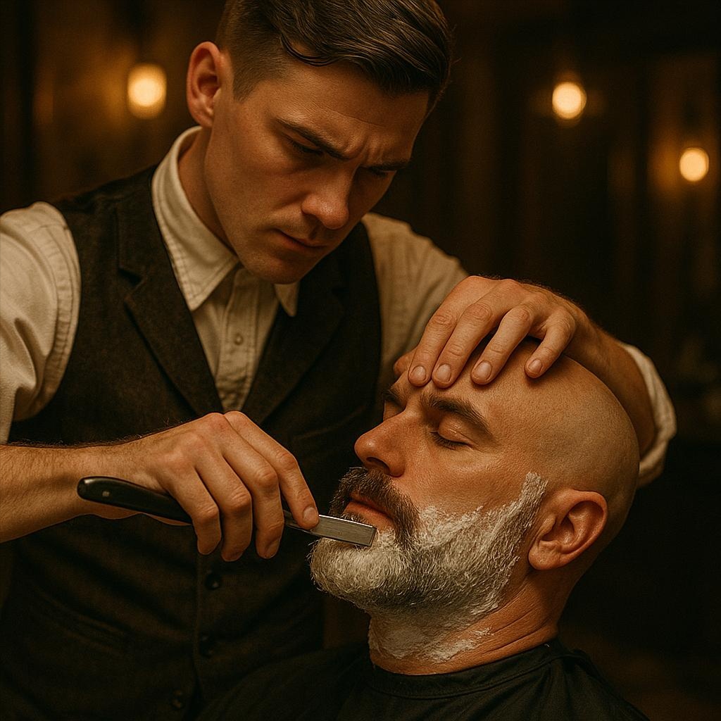 Brand Royal Shave at 1920 GENTLEMENS CLUB in Buffalo Grove, IL