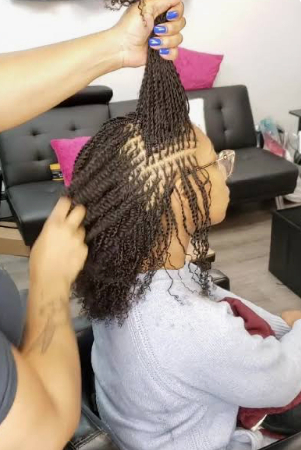 Mini Twist ( Human Hair) at Crown’D Claws in Clarksville, TN