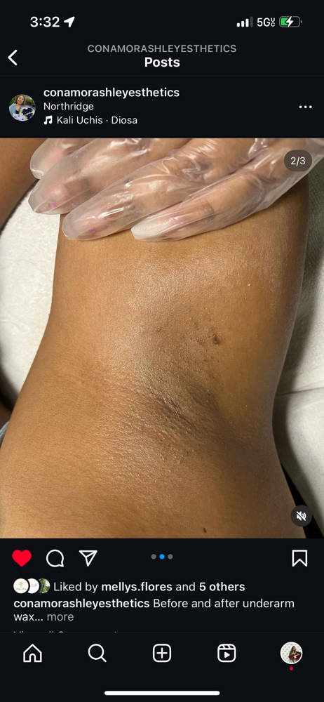 Underarm Wax