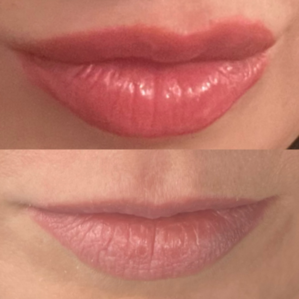 Lip Blushing Touchup
