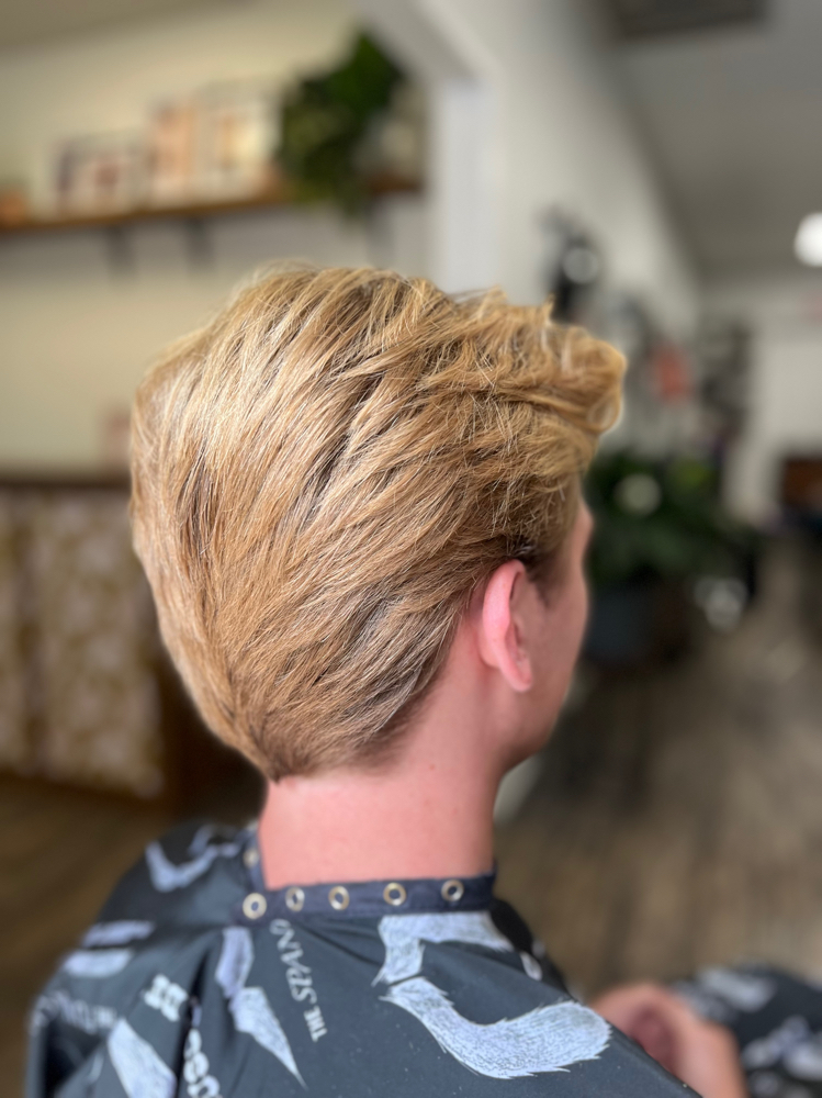 Men’s Scissor cut at Bolted Beauty By Heidi B in Albany, LA