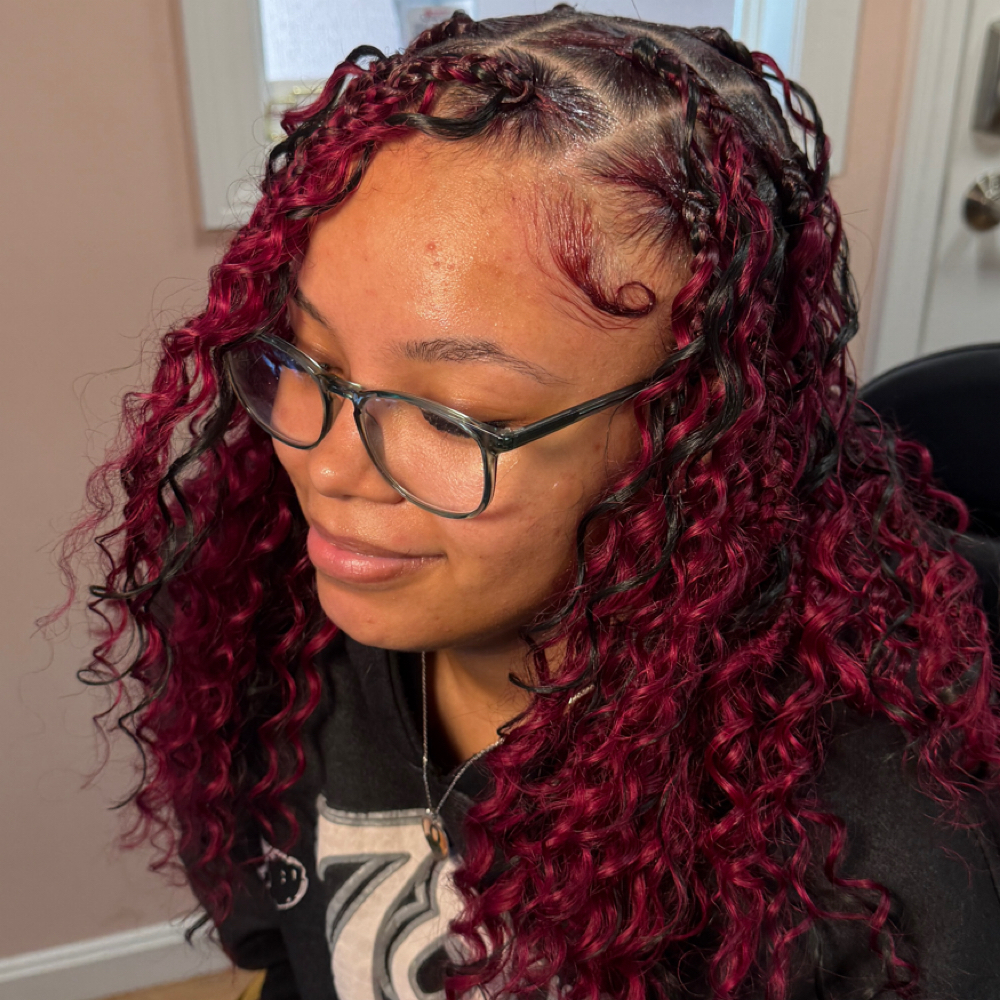 (L) 100% human hair braids at Diliaspecialtouch LLC in Dracut, MA
