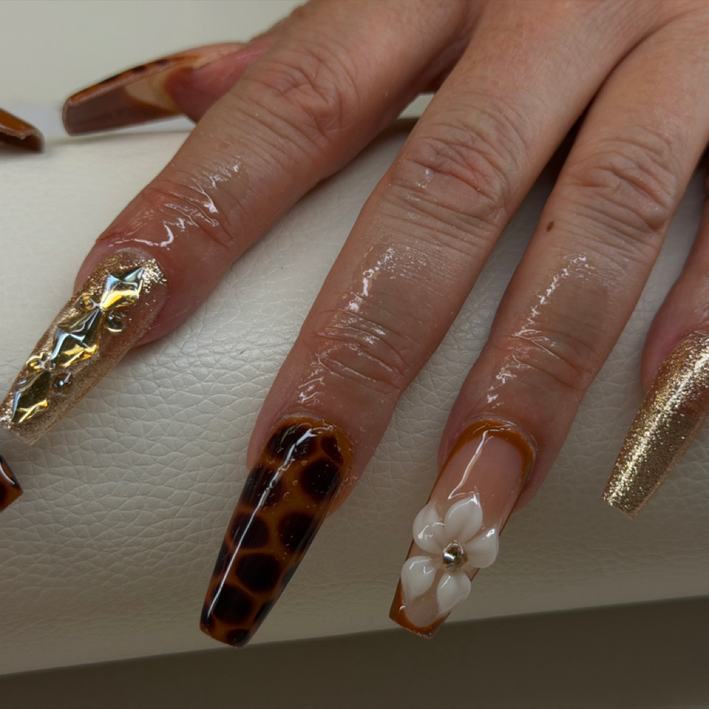 XL Acrylic Set (All Acrylic) at Nails By Baby G in Avon, IN