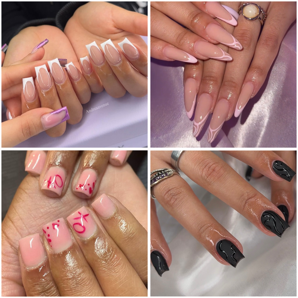 Tier 1 Nail Art at Andreas Beauty Ave in Lawrence, IN