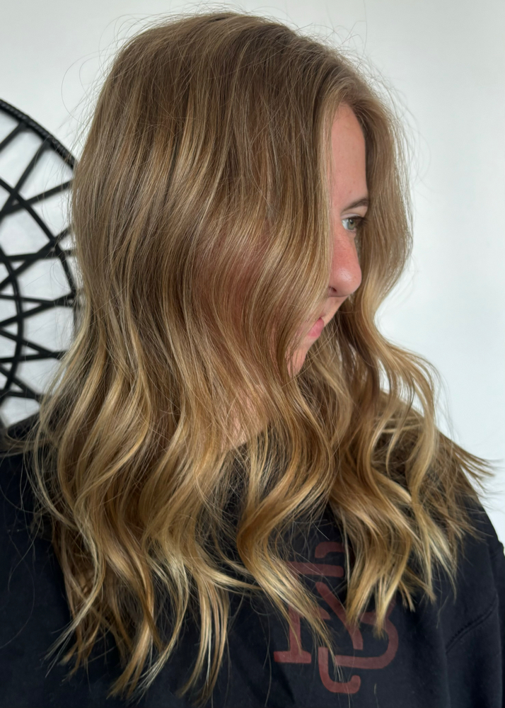 Partial Highlight and Haircut