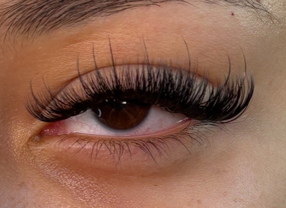 Hybrid Full Set ($15 deposit required) at Lashed By Livi in Anderson, IN