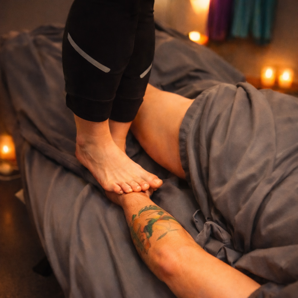Ashiatsu Barefoot Massage at Screaming Octopus in East Wenatchee, WA