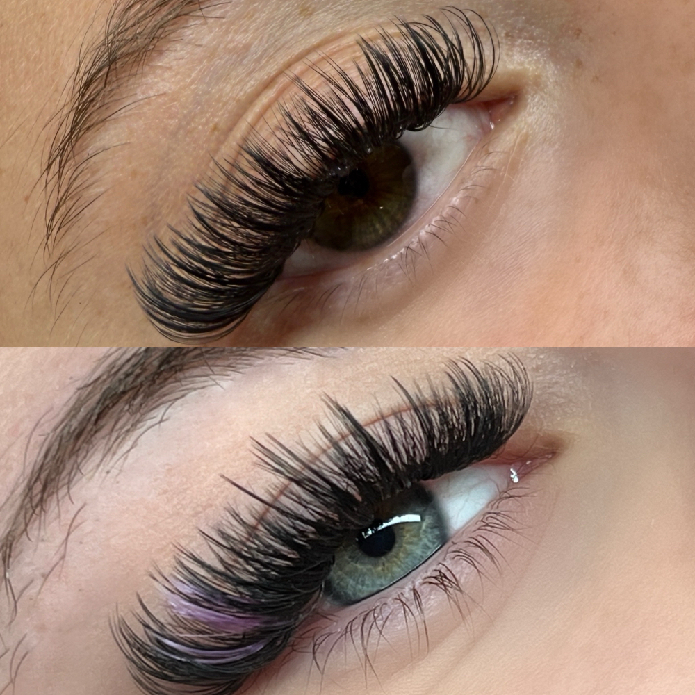 Full Set Hybrid/Wispy Hybrid Lashes at Bellezza In A Blink LLC in Kittanning, PA
