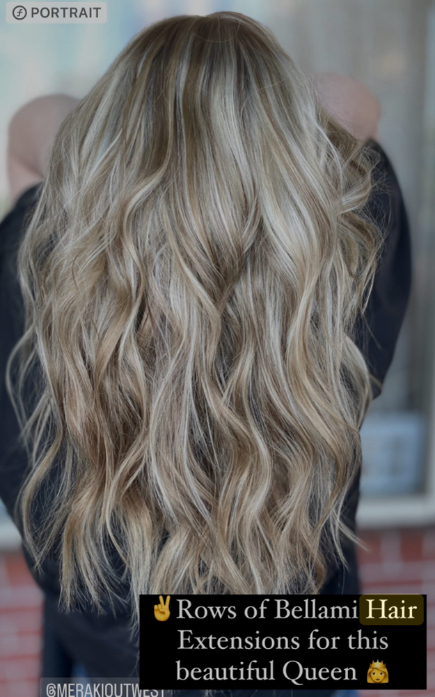 Weave Long Thick Hair With Toner