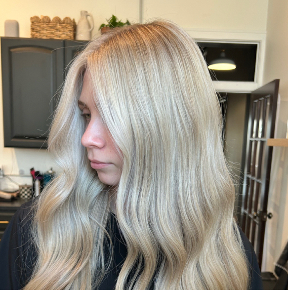 Partial Highlight with Haircut at Studio M in Pendleton, IN