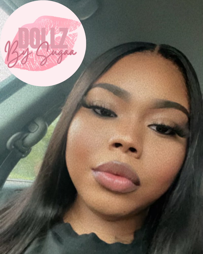 NATURAL DOLL GLAM at The Sugaa Effect 🌸 in Baltimore, MD