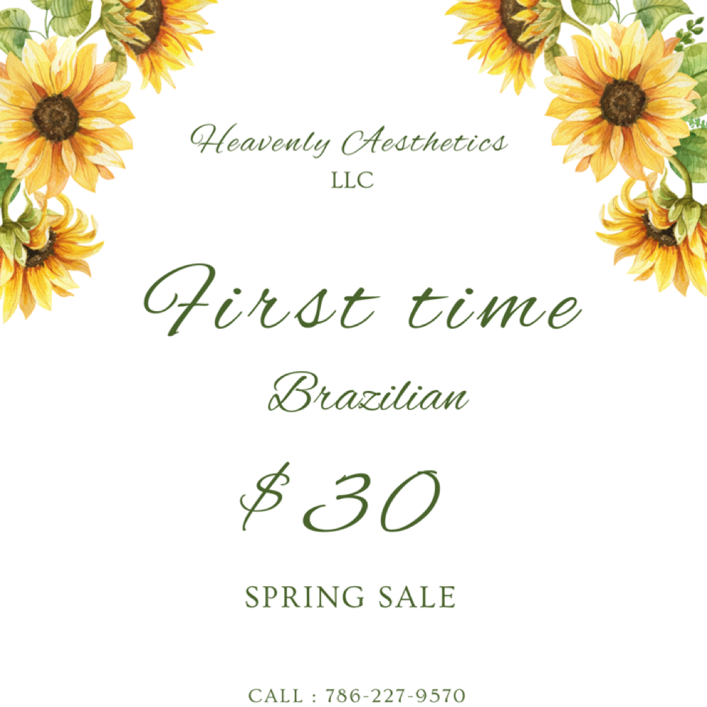 First Time Brazilian at Heavenly Aesthetics LLC in Miami, FL