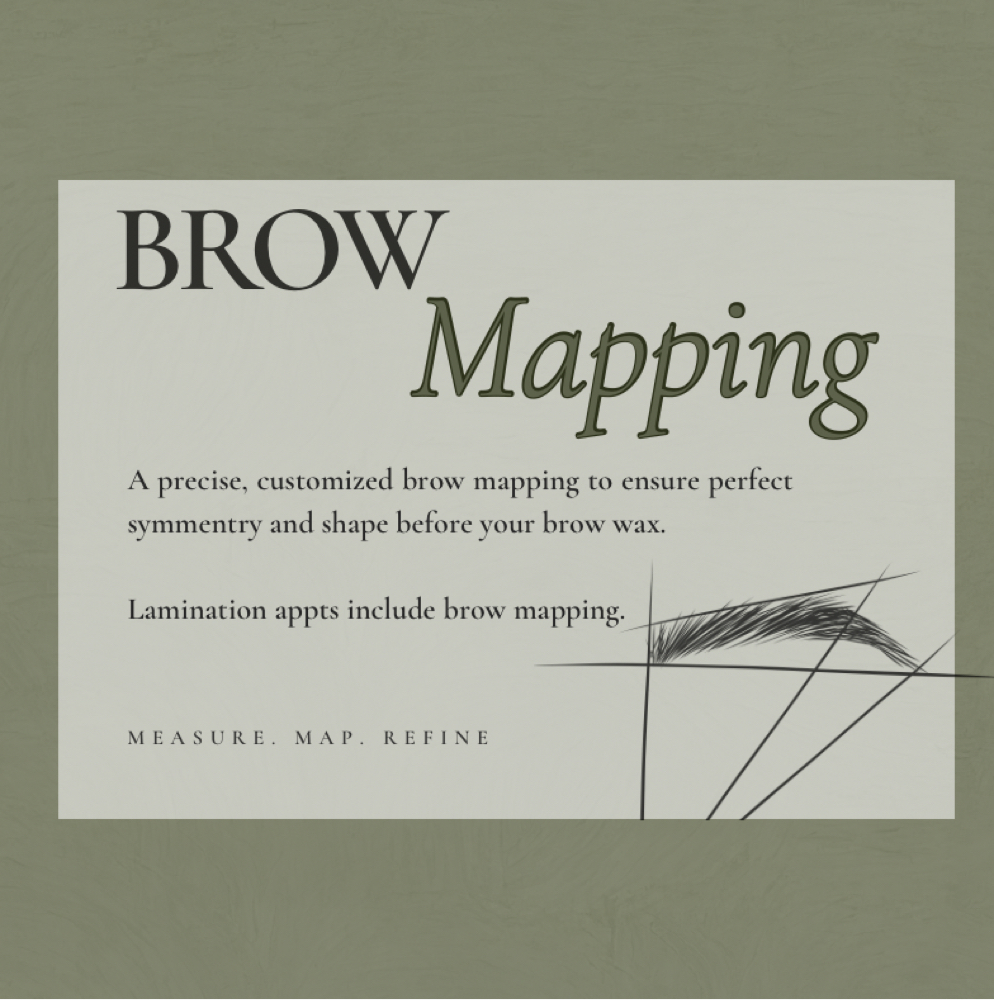 Brow Mapping Add-On at Intention Studio in Redding, CA