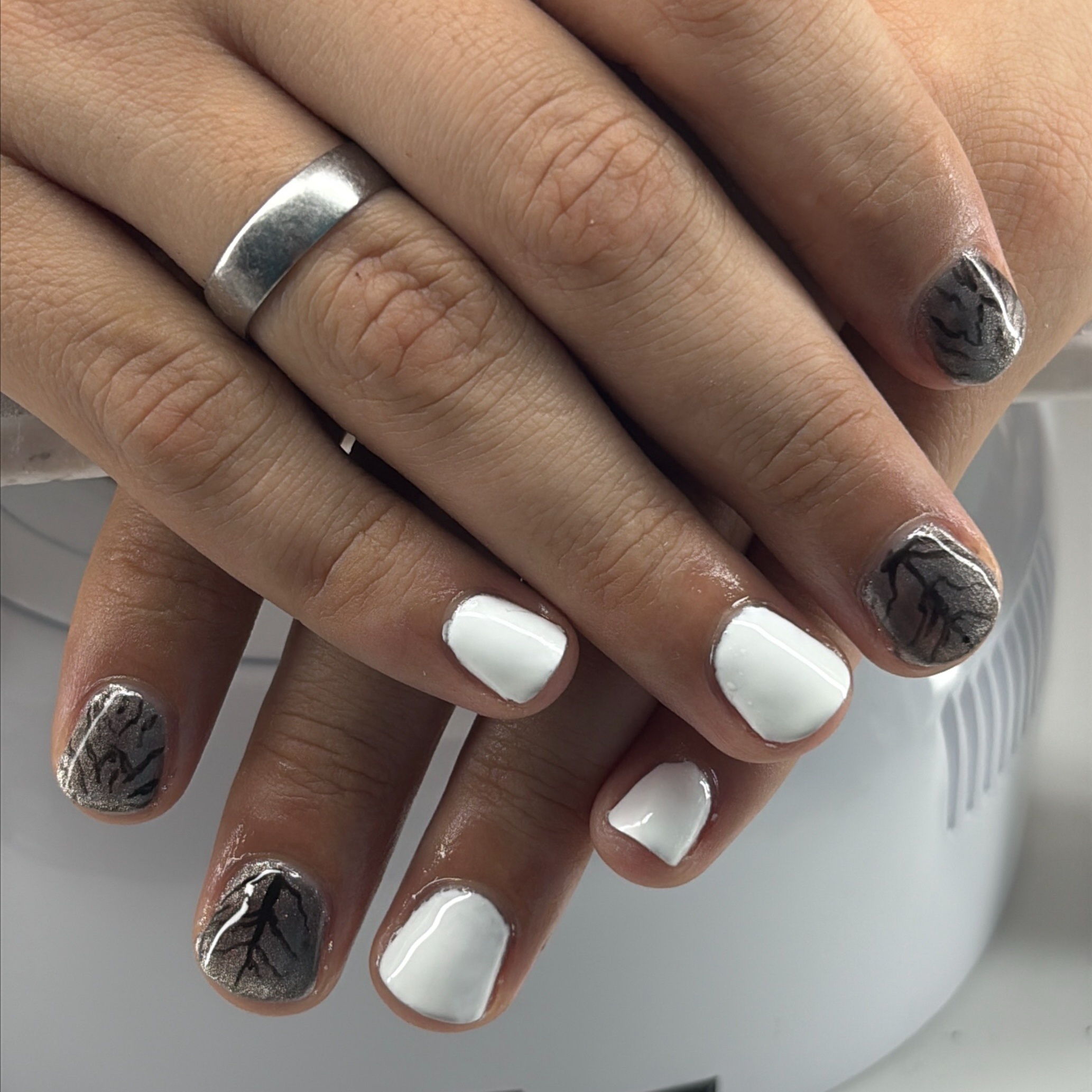 Classic Manicure at Nymphatic Nails in Norman, OK