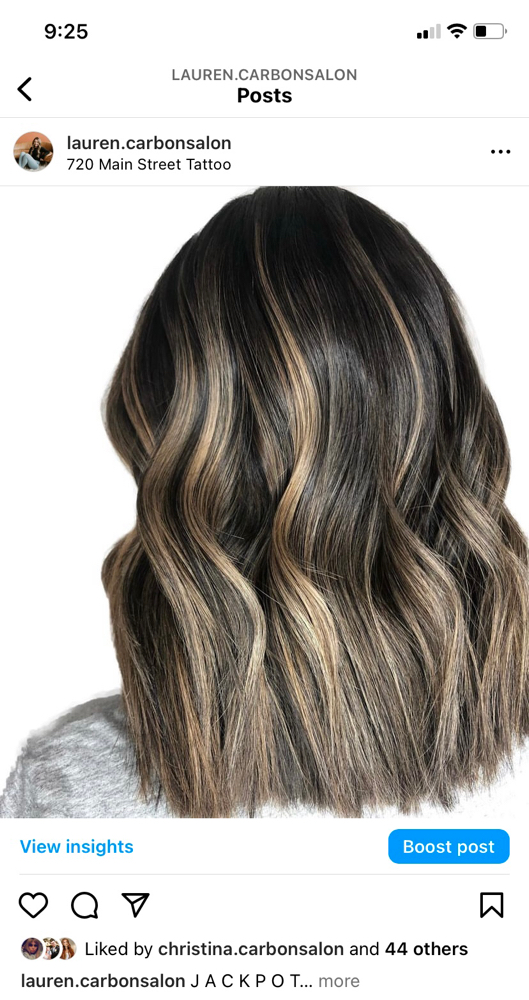 Partial Highlight & Haircut