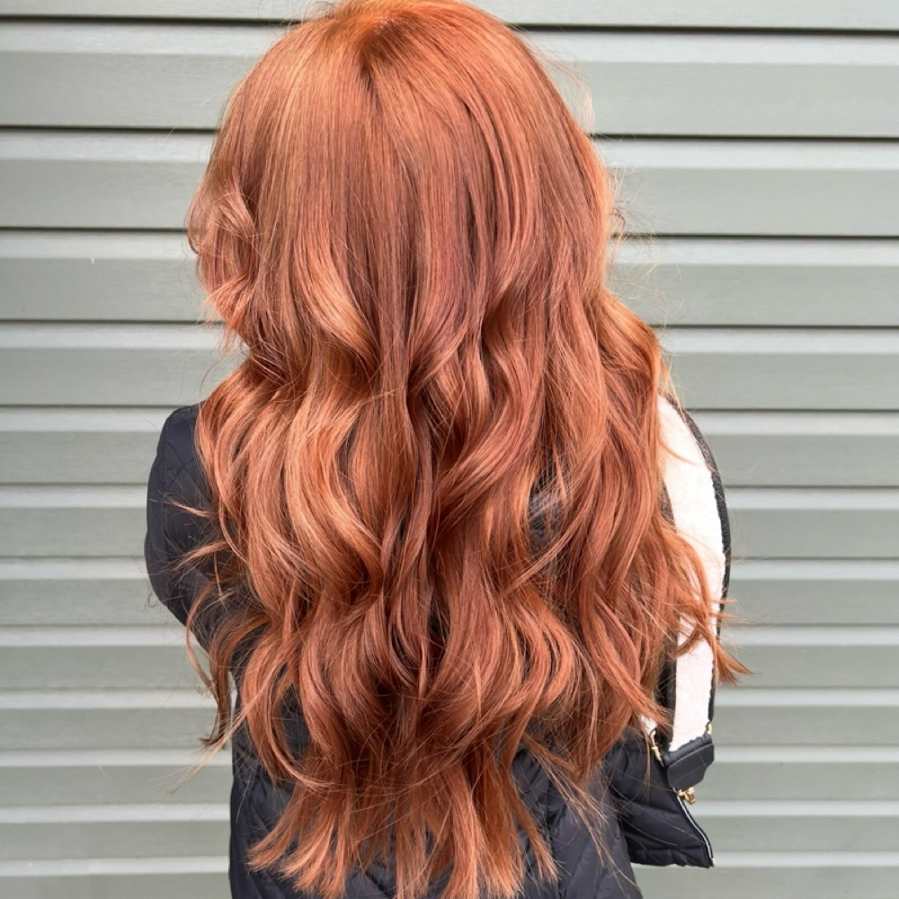 All Over Single Color at Kim’s Hair in Louisville, KY