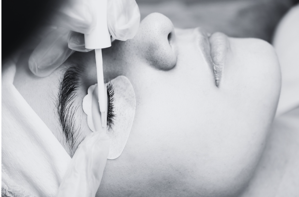 lash lift with tint