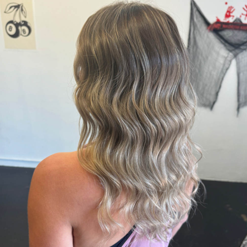 Balayage at Hardin’s Hardcore Beauty in decatur, TX