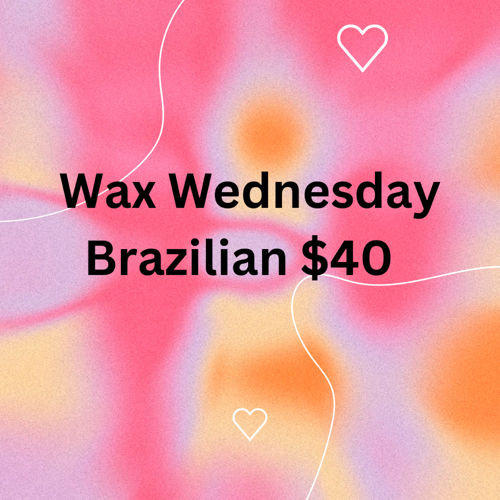 Wax Wednesday Brazilian Wax at The Pretty Sassy Lounge in Lubbock, TX