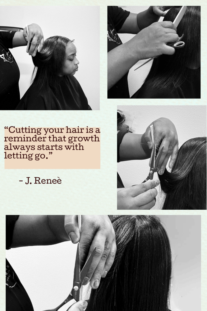 Hair Cut at J. Reneé Hair Care in Inglewood, CA