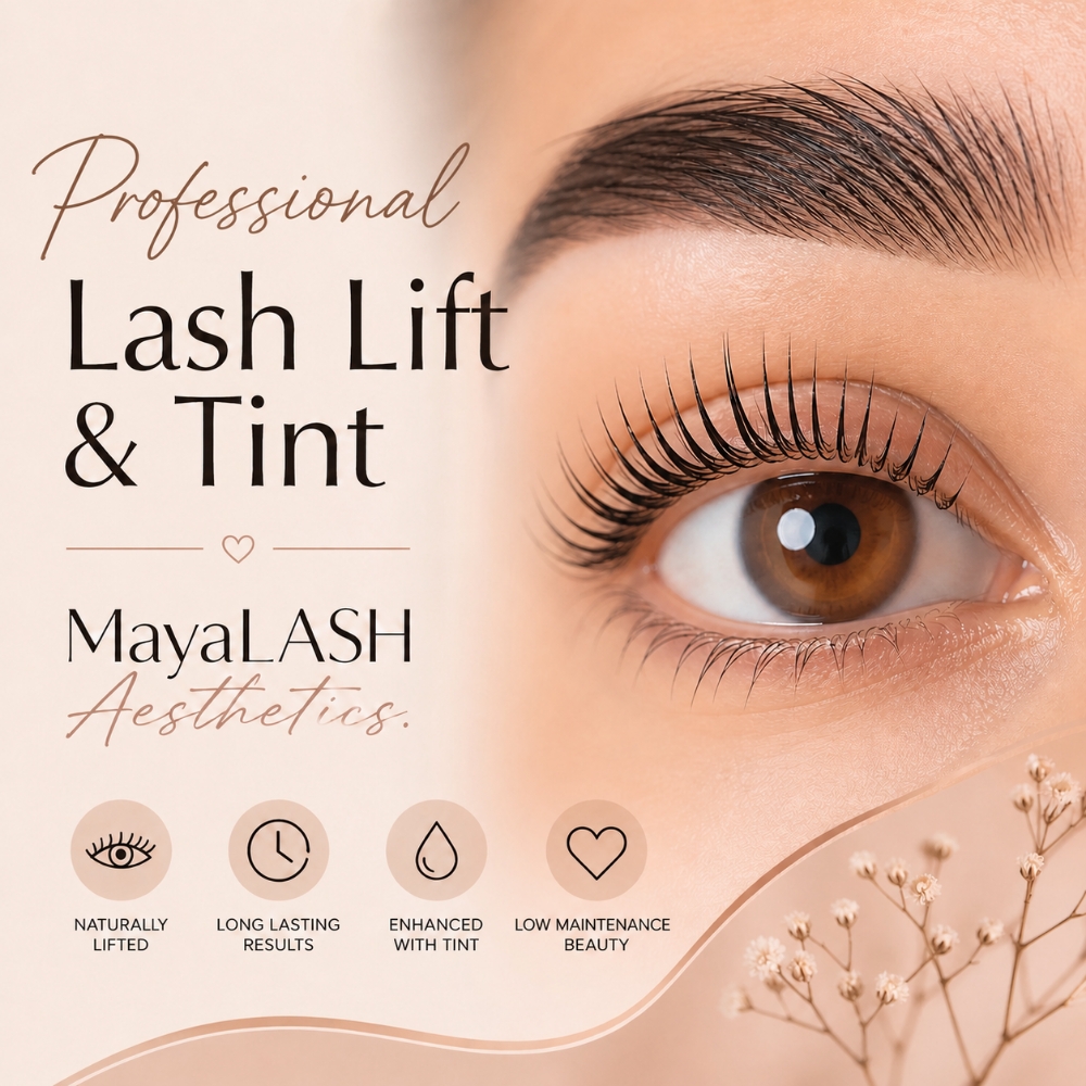 Professional LashLift & Tint at MayaLASH Aesthetics| Professional Lash Lifts & Facials in Norwood, MA in Norwood, MA
