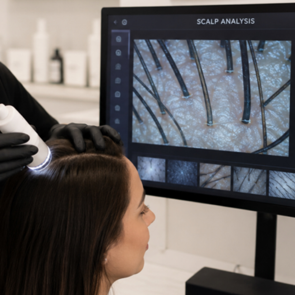 Scalp Analysis at Treehouse Head Spa in Mableton, GA