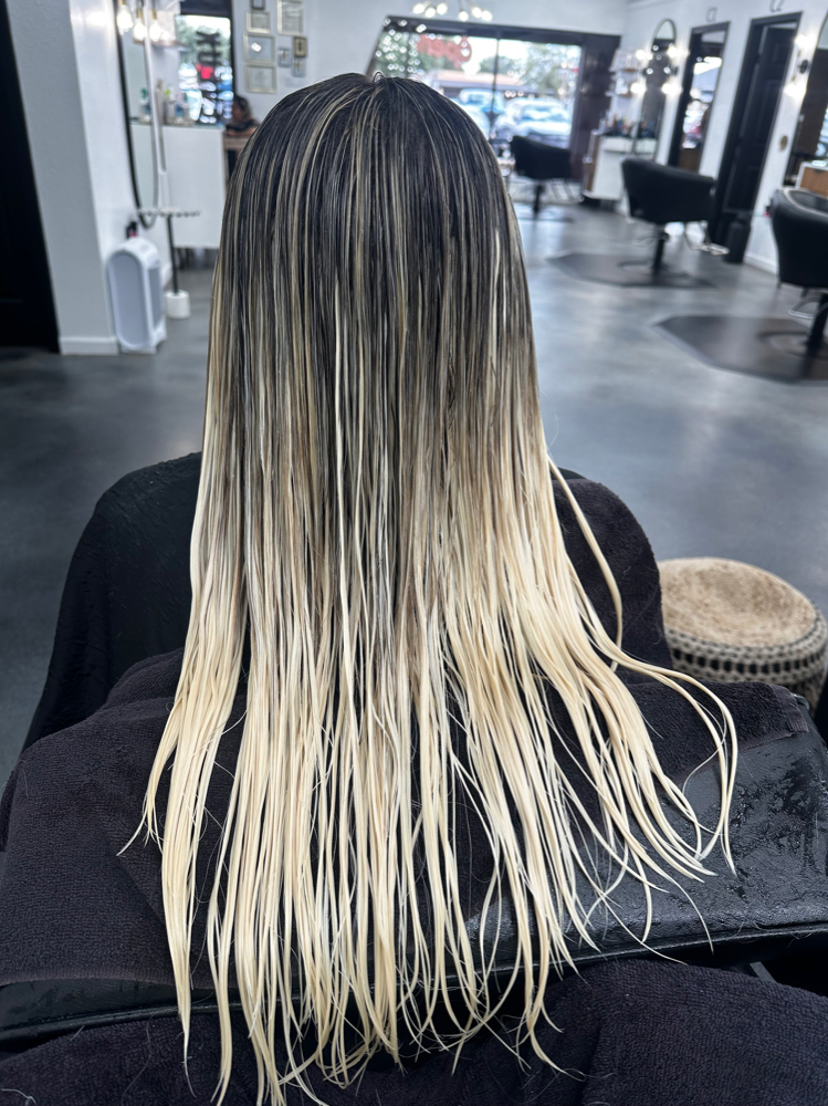 Handtied Ext Reinstall +TONER/COLOR at Lizbeth Jimenez in Odessa Texas, TX