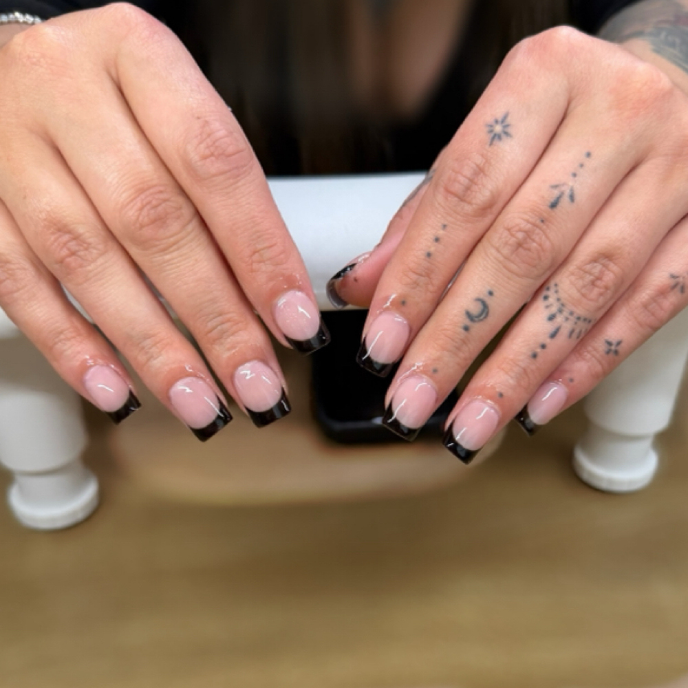 French Tip at Erykah Marie at Rooted in Grace in Jacksonville, NC