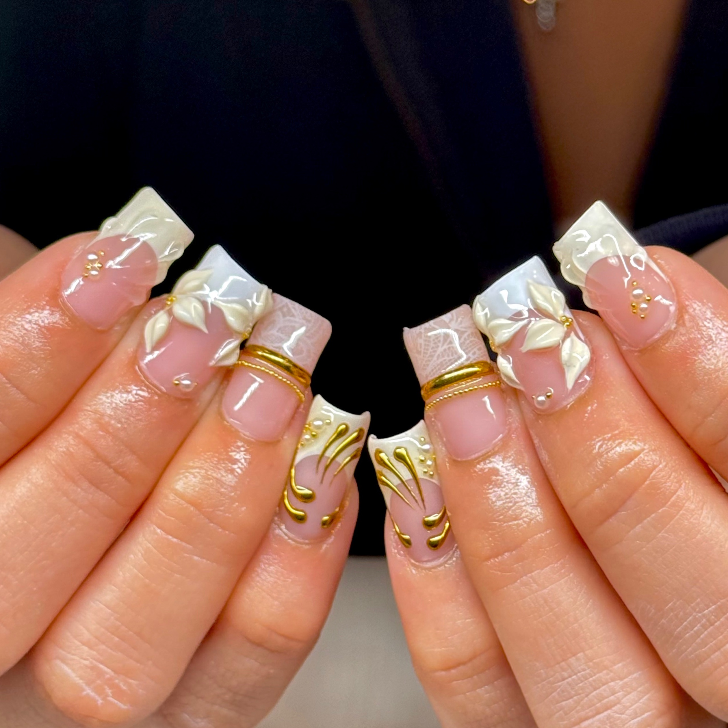 Full Set Acrylic- Extreme Design at Nails by Naomi Mae in Ferndale, WA