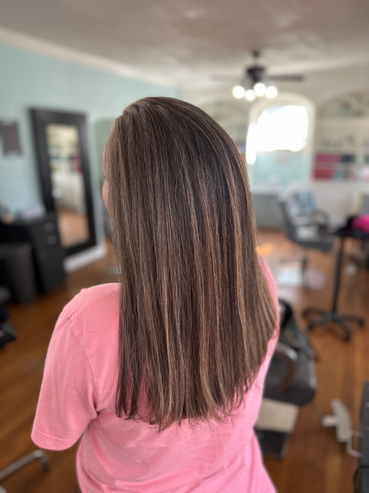 Root Touch Up & Blowdry NO Cut