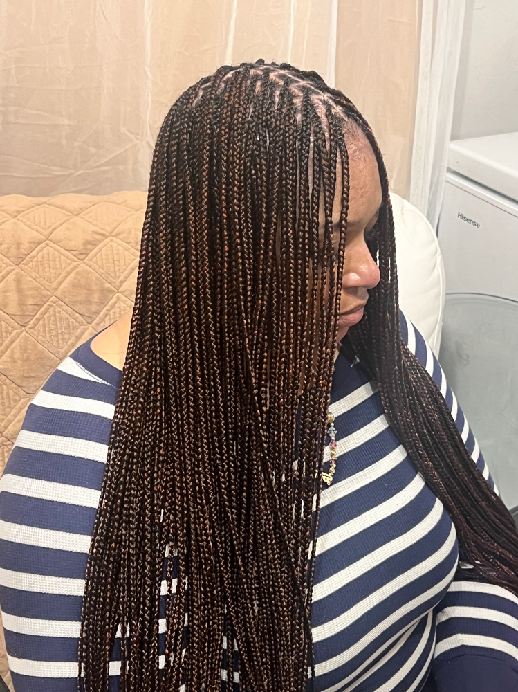 Knotless at Tima hair braiding in Greensboro, NC
