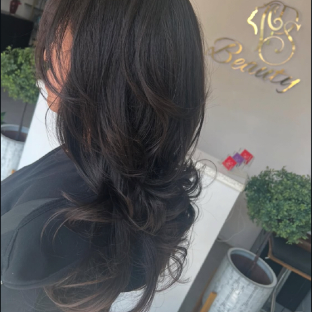 Haircut W/blowdry✨ at P.S. Beauty in Dekalb, IL
