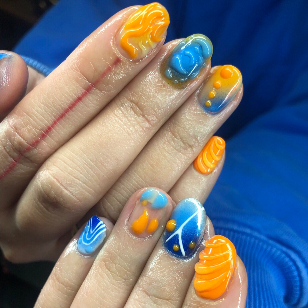Gel Manicure + Tier 2 Art