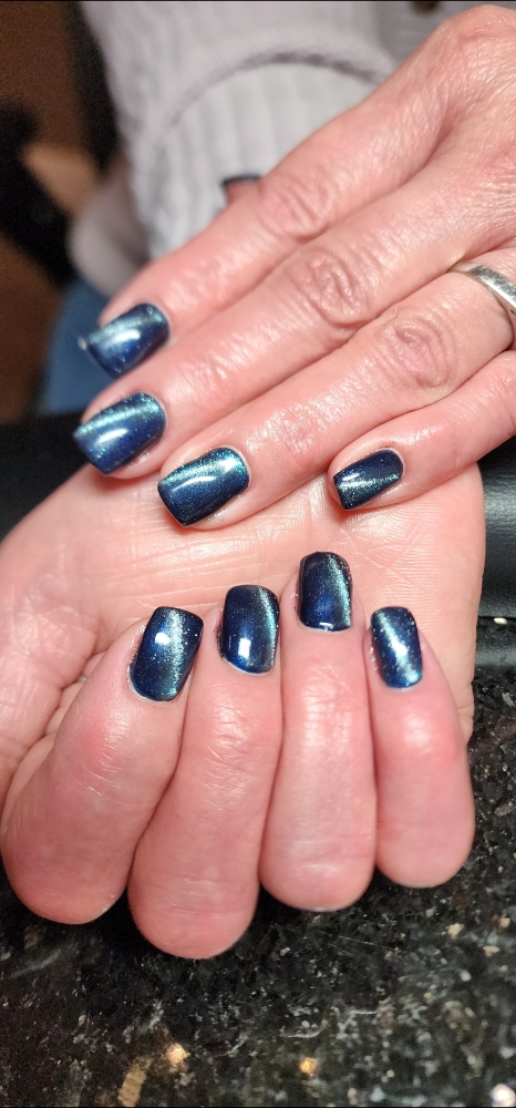 Magnetic Polish 10 Nails at At Your Fingertips Nail Salon in Escanaba, MI