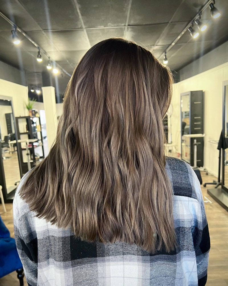 Root color & Partial highlight at Autumn Martin in Kernersville, NC